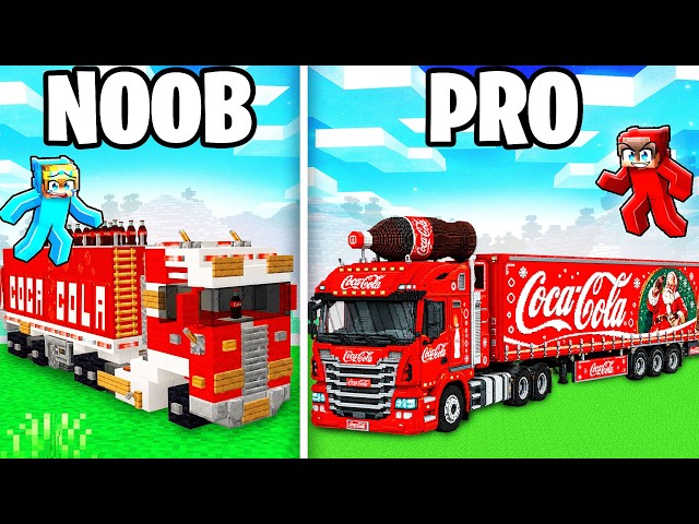 NOOB vs PRO Coca Cola TRUCK Battle!