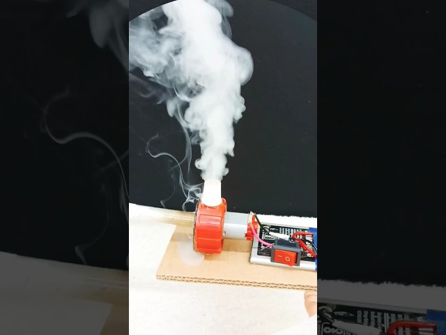 Bhole Baba Dede Smoke Machine || How To Make Smoke Machine Science Project #shorts #viral #trending