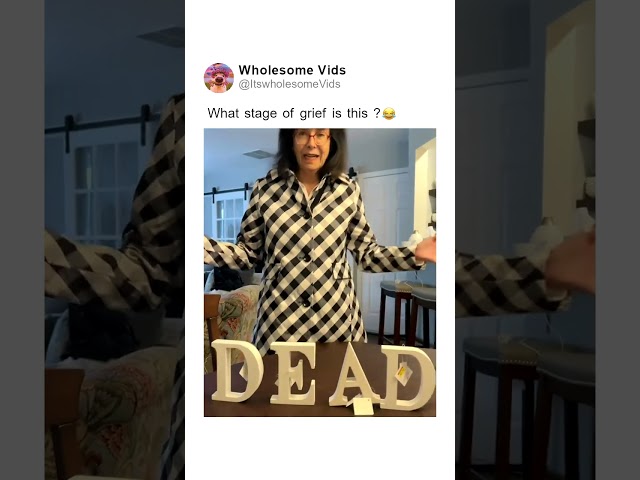 What stage of grief in this ? 😂