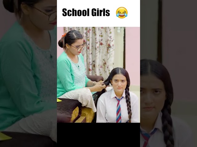 School Girls 😂😂 | Deep Kaur | #shorts #school #comedy #funny