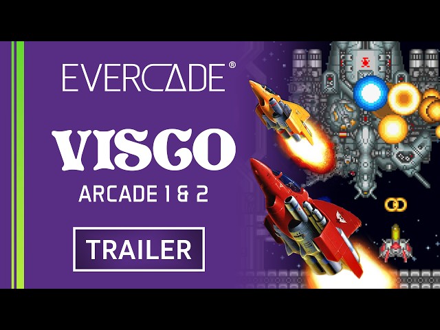 Evercade - Visco Arcade 1 & 2 - Announcement Trailer