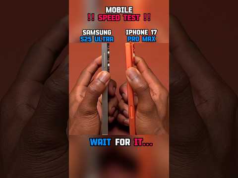 ☠️⚡ IPHONE 17 PRO MAX VS SAMSUNG S25 ULTRA SPEED TEST!!