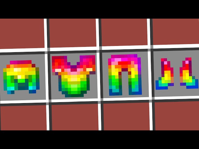 I Secretly used SUPER ARMOR in Minecraft...