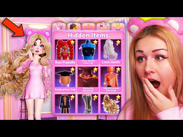 I Found DTI'S SECRET Lost ITEMS From UPDATES! | ROBLOX Dress To Impress