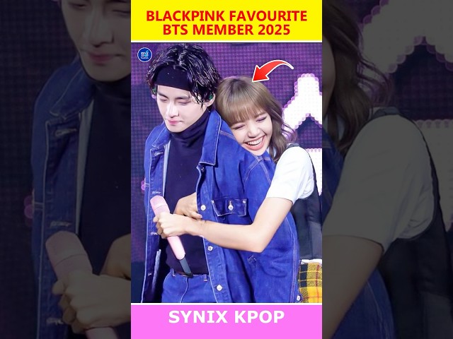 Blackpink Members Favourite BTS Member in 2025 💜 #bts #blackpink #shorts
