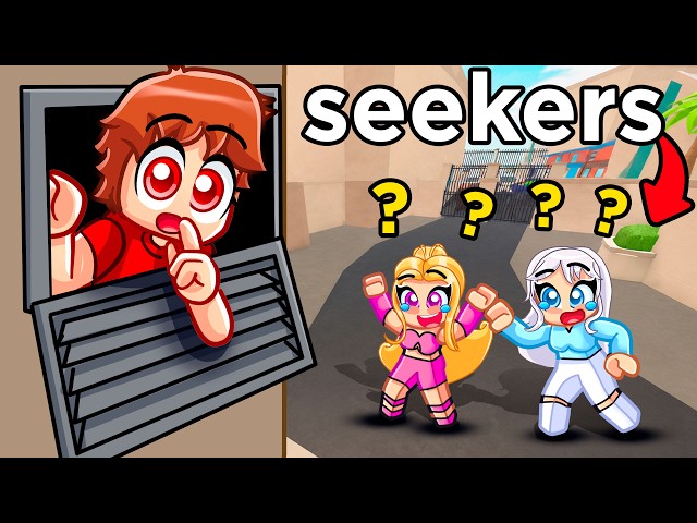 Using GLITCH ROOMS To Cheat In Rivals Hide & Seek!