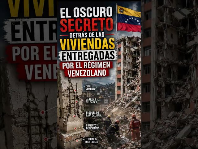 El oscuro secreto detrás de las viviendas entregadas por el régimen venezolano