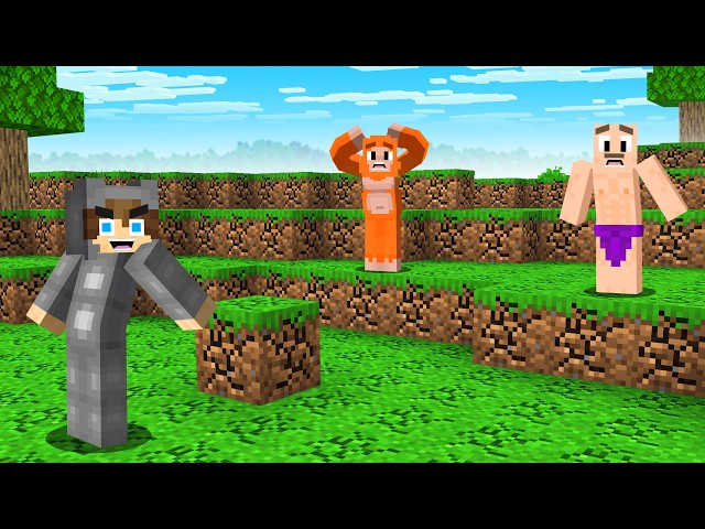 Minecraft But Breaking a Block BREAKS EVERYTHING