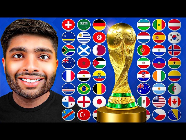 I Played the World Cup with EVERY Nation...