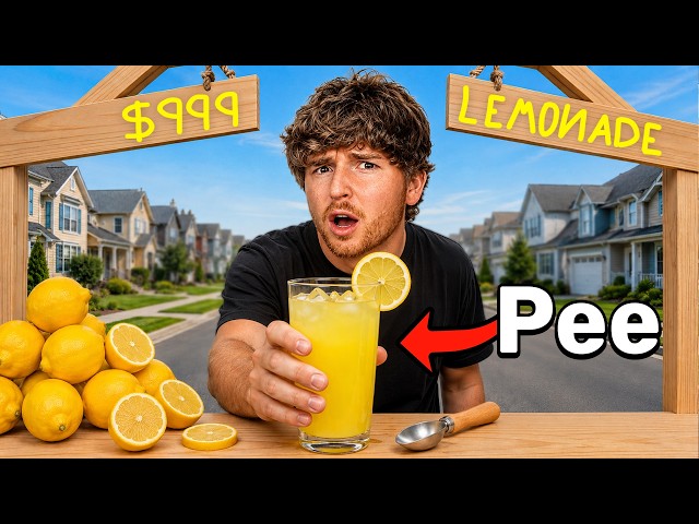 I Opened A LEMONADE STAND, but it's PEE..