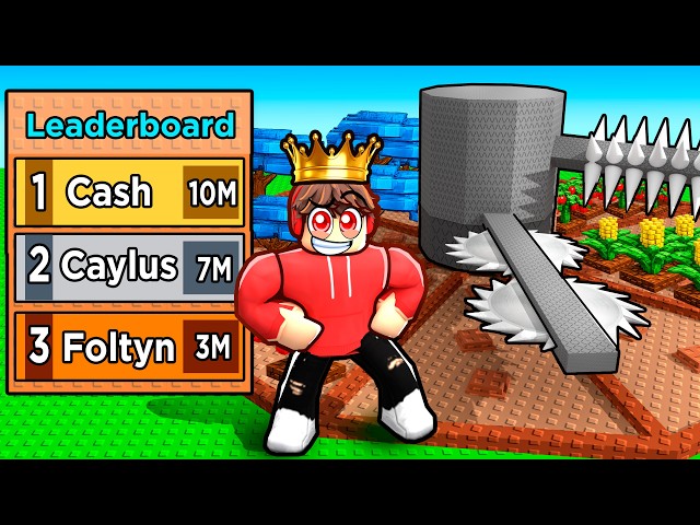 I Got TOP LEADERBOARD in Build a Ring Farm!