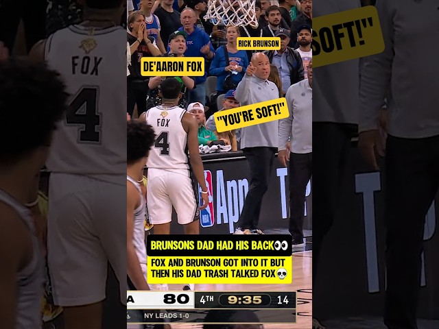 Brunsons Dad trash talking Fox👀