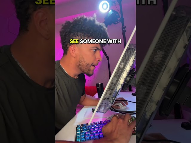 What your keyboard/monitor position says about you.. #carterpcs #gaming