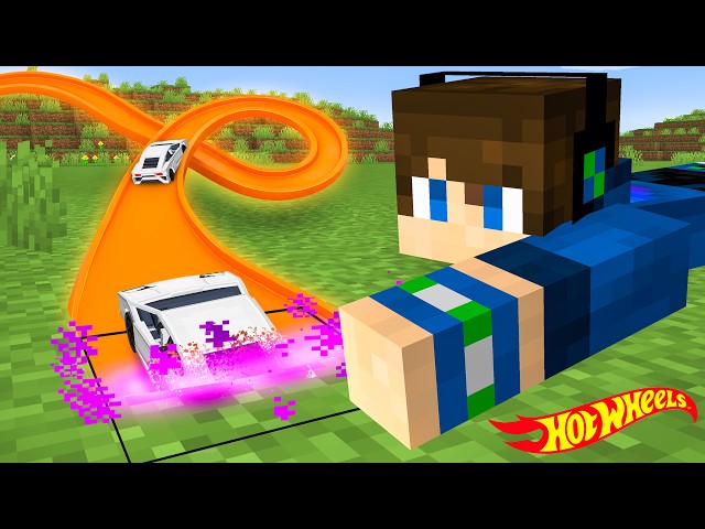 Minecraft, But Everything I Touch Turns to Hot Wheels
