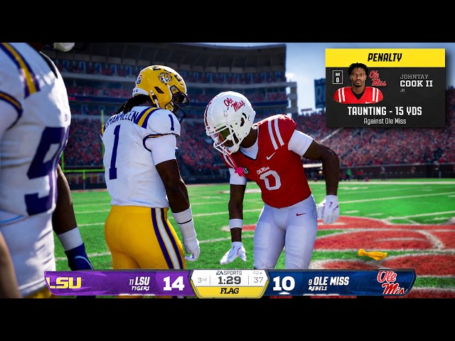 First FULL Gameplay of College Football 27