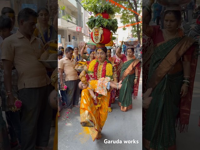 Secunderabad Rakesh Bonam Anna sigam at Hyderabad Bonalu 2025 #rakeshbonamanna #shorts