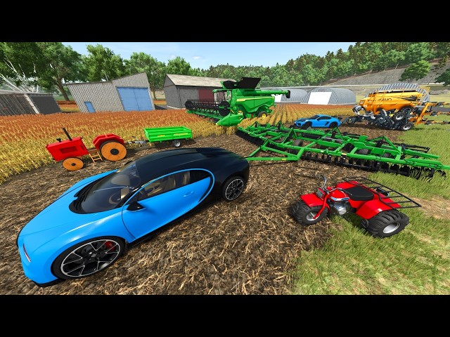 Farming with Random Vehicles