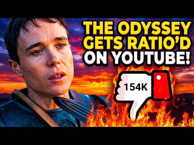 The Odyssey Countdown Trailer DOWNVOTED and RATIOED to Oblivion!