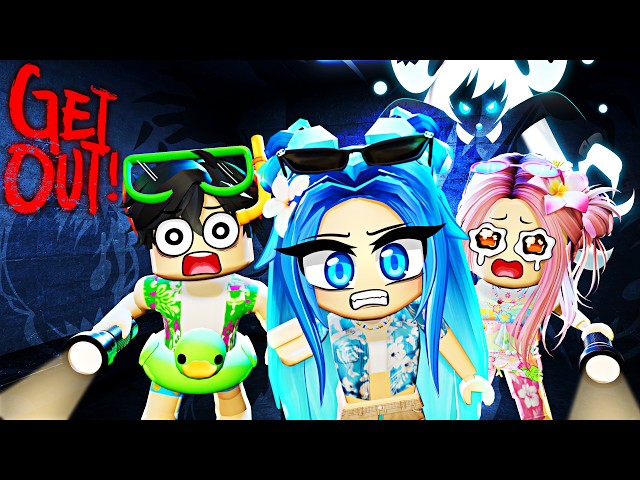 We Got Locked Inside a Haunted Prison... Roblox Demonology!