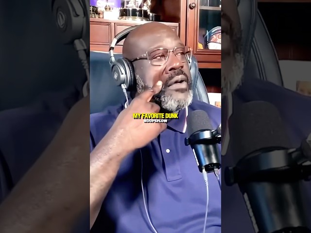 Shaq's Favorite Dunks Of His Career 💪