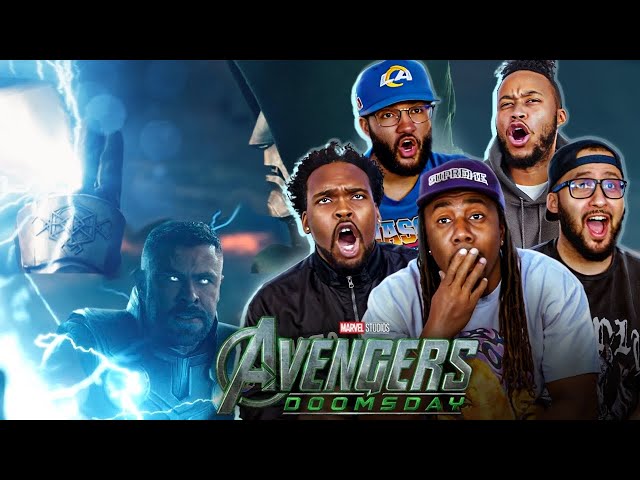 Avengers: Doomsday Official Trailer REACTION! THIS WILL BE EPIC!