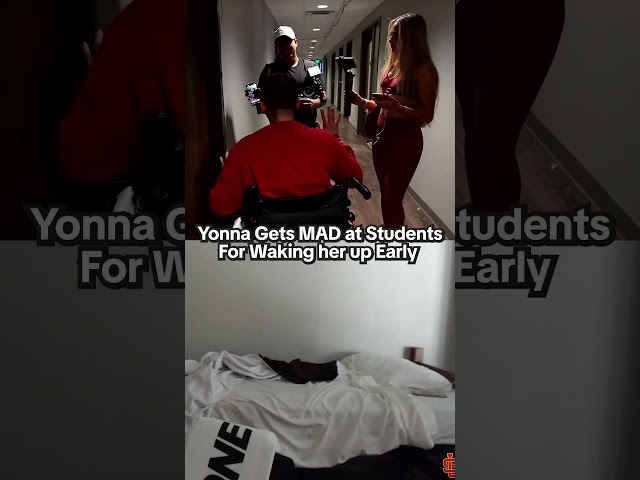Yonna Gets MAD at Students For Waking Her up..