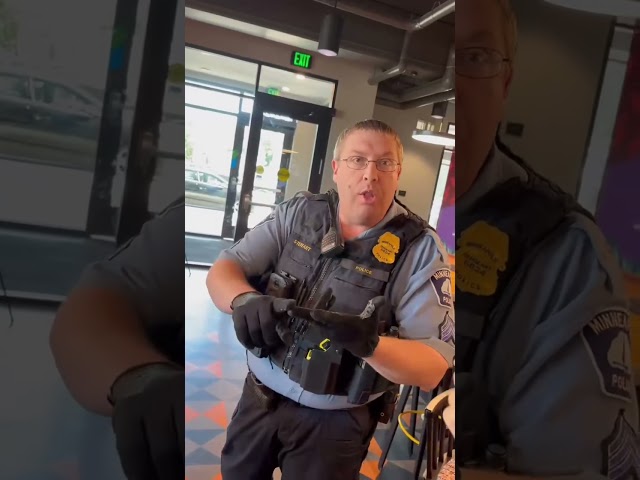 Cop Caught Crossing the Line?! 😳👮 #Police #Rights #Shorts