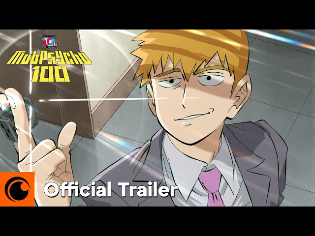Mob Psycho 100 10th Anniversary | Official Trailer | Crunchyroll