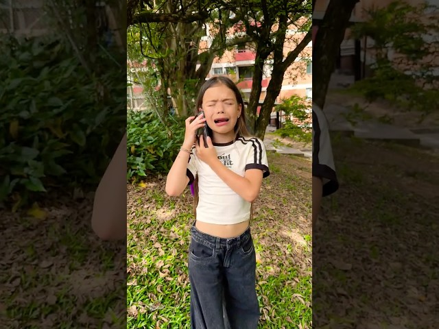 MI MAMÁ ME DEJO ABANDONADA😔💔cute 🍇🍏🍒#familiaibañez #humor #shorts #divertido