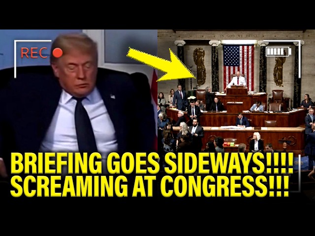 All HELL BREAKS LOOSE as Iran Briefing GOES SIDEWAYS!!!