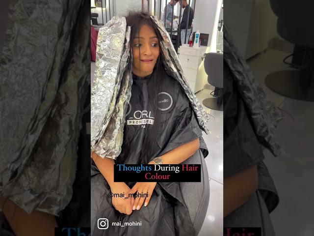 Dar sabko lagta hai hain?🤣 #shorts #ytshorts #relatable #haircolour #funny #maimohini