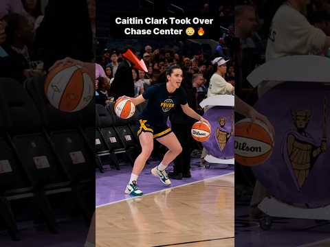 This Chase Center Moment Is Pure Madness 👀 #caitlinclark