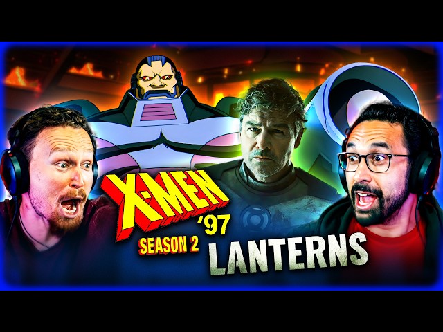 X-MEN ’97 SEASON 2 TRAILER REACTION + LANTERNS TRAILER 2 - Coy Goes FULL Comic Book Expert Mode!