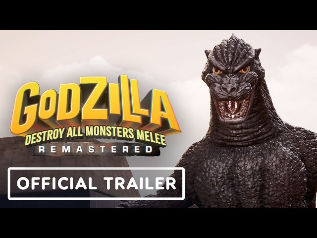 Godzilla Destroy All Monsters Melee: Remastered Official Announce Trailer - IGN Live 2026