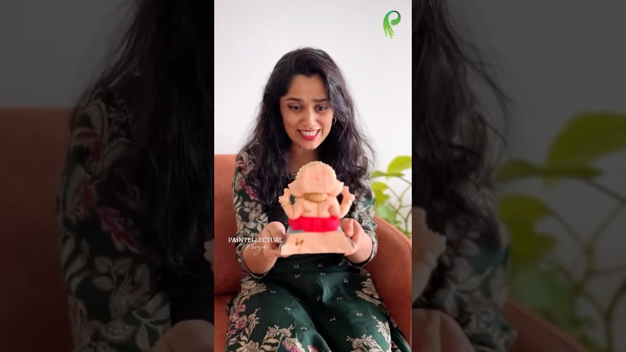 Painting Ganpati Decoration Idea in 2025 😱 🙏 #shorts