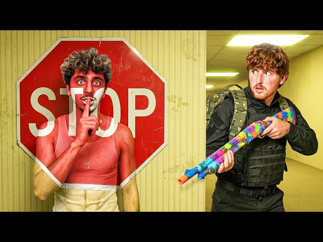 We Played Hide & Seek But With Paint!