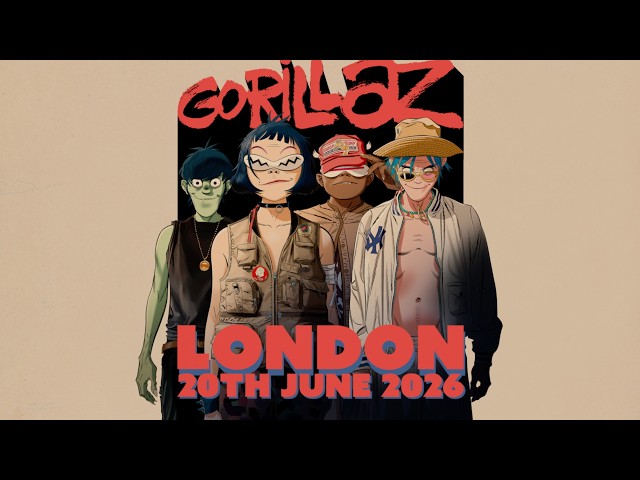 Gorillaz - Tottenham Hotspur Stadium 20th June (Official Trailer)