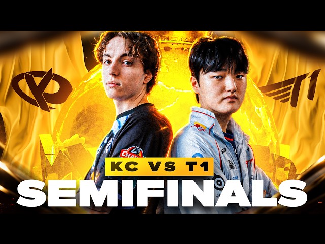 THE SEMIFINALS BEGIN - T1 VS KC - EWC 2026