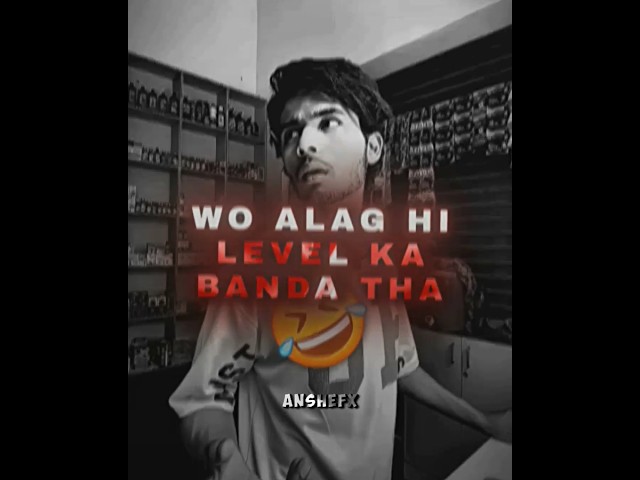 Vo Alag Hi Level Ka Banda Tha 🤣 #shorts #funny #funnyshorts #comedy