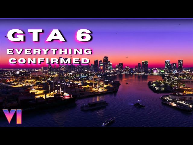 Everything Rockstar Just Revealed About GTA 6