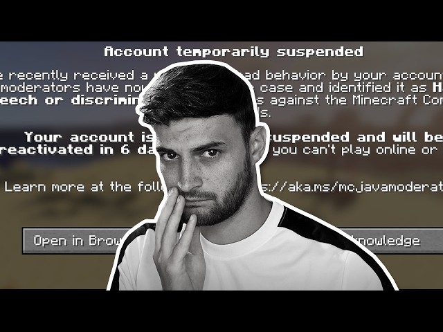 Mojang banned my Minecraft account...