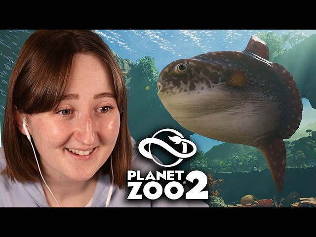 WE CAN BUILD AQUARIUMS?! | Planet Zoo 2 Trailer Reaction