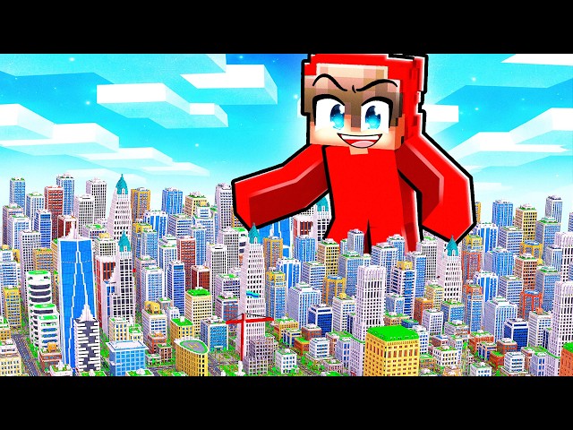 I Built MY OWN CITY in Minecraft!