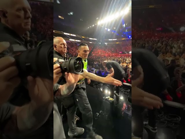 Conor McGregor BROKE Max Holloway’s glasses #ufc329