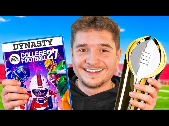 College Football 27 Dynasty is HERE!