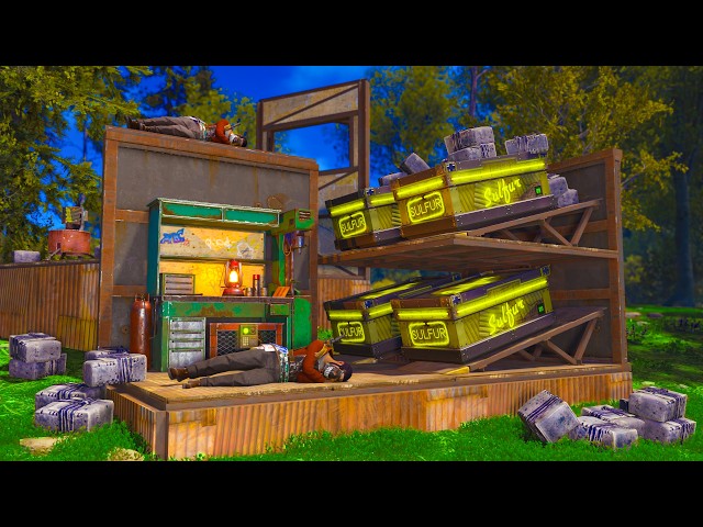 i found a decaying sulfur jackpot...