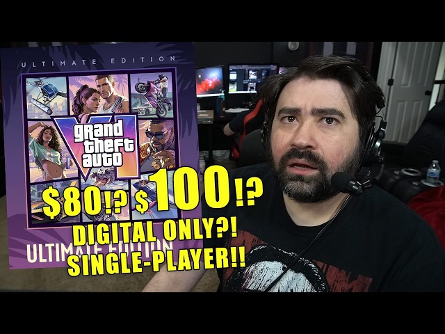 GTA VI PRICE FINALLY REVEALED! - $100?!, DIGITAL-ONLY?! NO ONLINE?