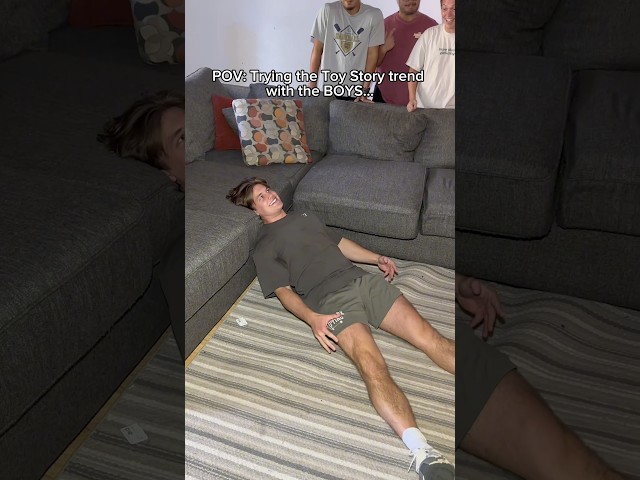 POV: The BOYS try the Toy Story trend… #theboys #viral #shorts #toystory