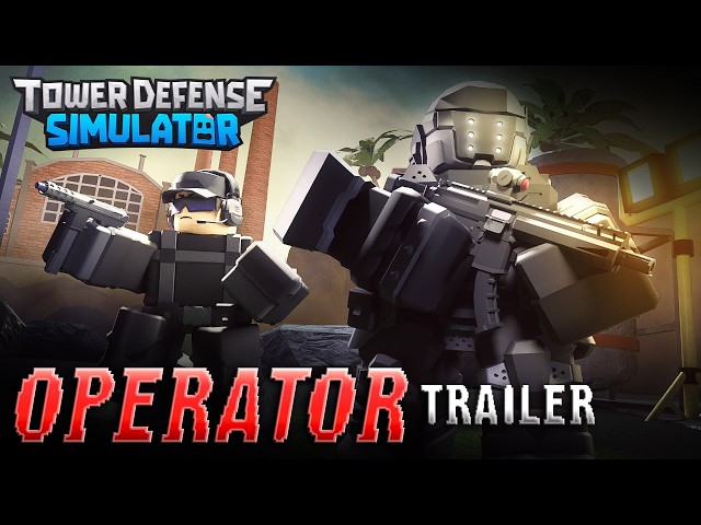 Operator Tower Trailer | Tower Defense Simulator