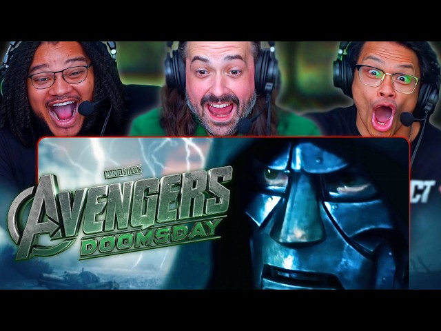 X-MEN VS AVENGERS?! Avengers Doomsday Trailer Reaction!